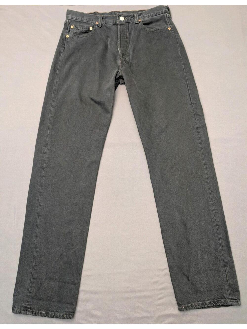 Vintage Levi's 541 USA Made Jeans Mens 34x34 Dark Wash Straight Leg Denim